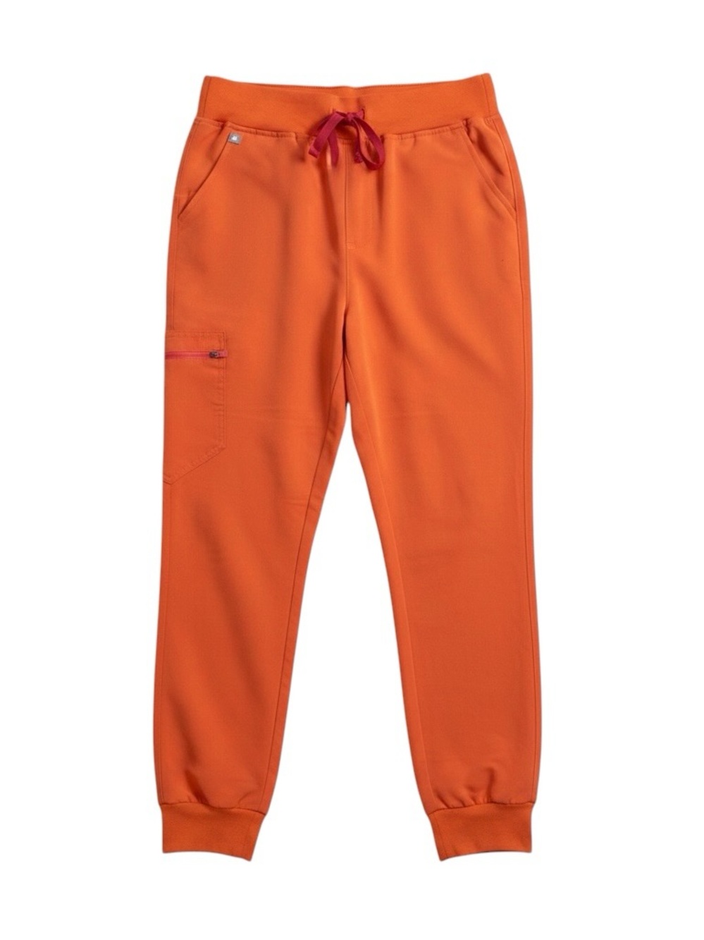 Figs High Waisted Zamora Jogger Scrub Pants Orange Size Large